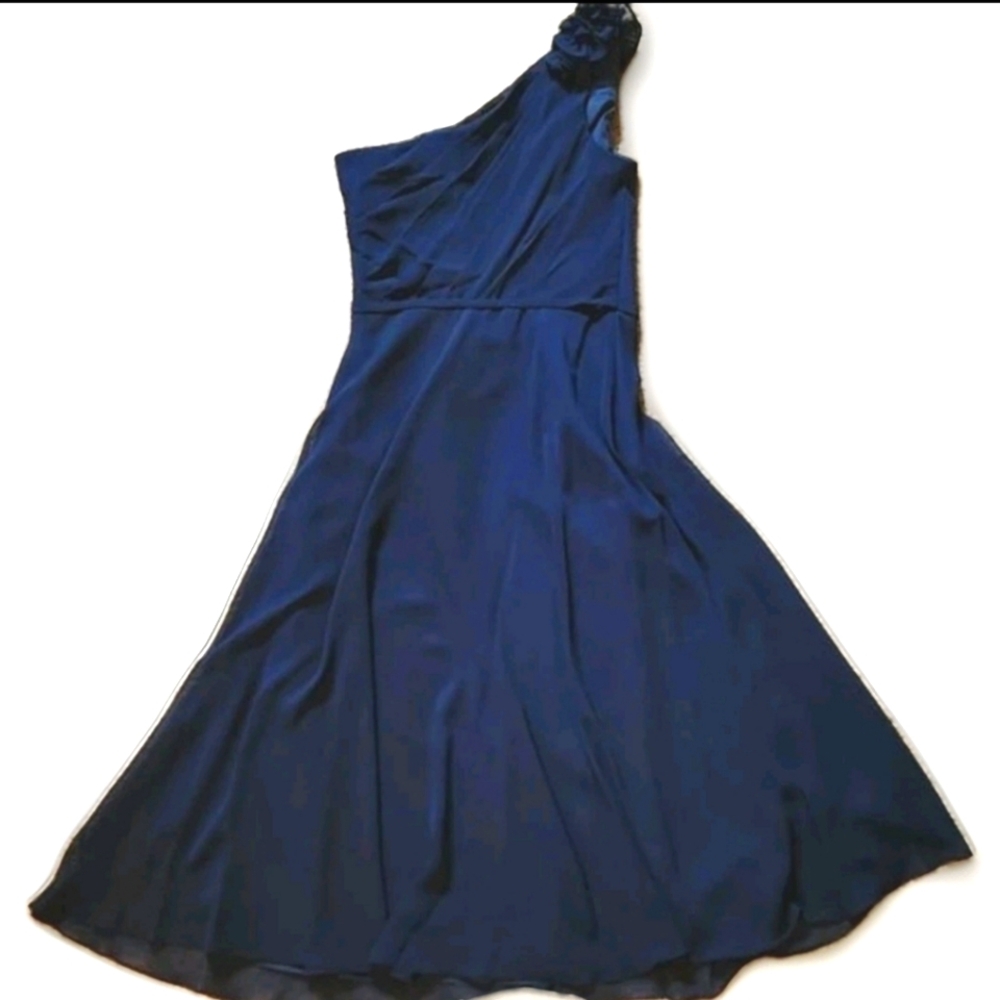 NWT David Tutera for Gather & Gown "Kelly" Size 8 Color navy - Picture 3 of 13